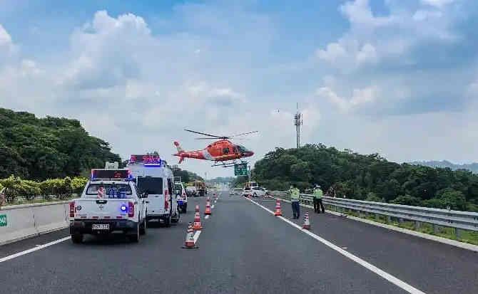 合水高速公路汽车救援案例